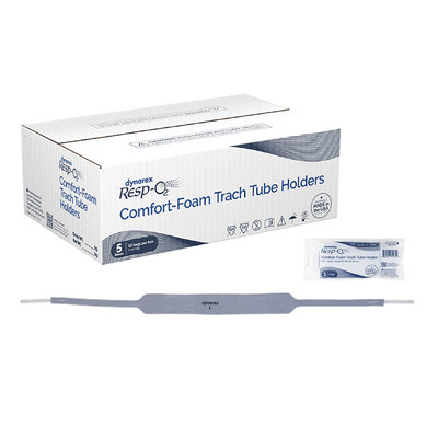 Dynarex Comfort-Foam Trach Tube Holder, 1-Piece (60 Count) Dynarex Comfort-Foam Trach Tube Holder, 1-Piece (60 Count)