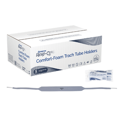 Dynarex Comfort-Foam Trach Tube Holder, 1-Piece (60 Count) Dynarex Comfort-Foam Trach Tube Holder, 1-Piece (60 Count)