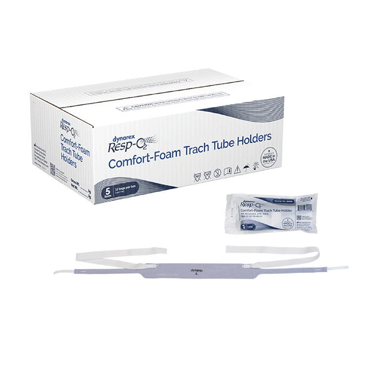 Dynarex Comfort-Foam Trach Tube Holder - Anti Disconnect, 1 Piece (60 Count) Dynarex Comfort-Foam Trach Tube Holder - Anti Disconnect, 1 Piece (60 Count)
