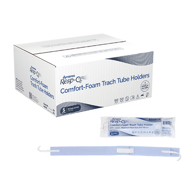 Dynarex Comfort-Foam Trach Tube Holder, 2-Piece (50 Count) Dynarex Comfort-Foam Trach Tube Holder, 2-Piece (50 Count)
