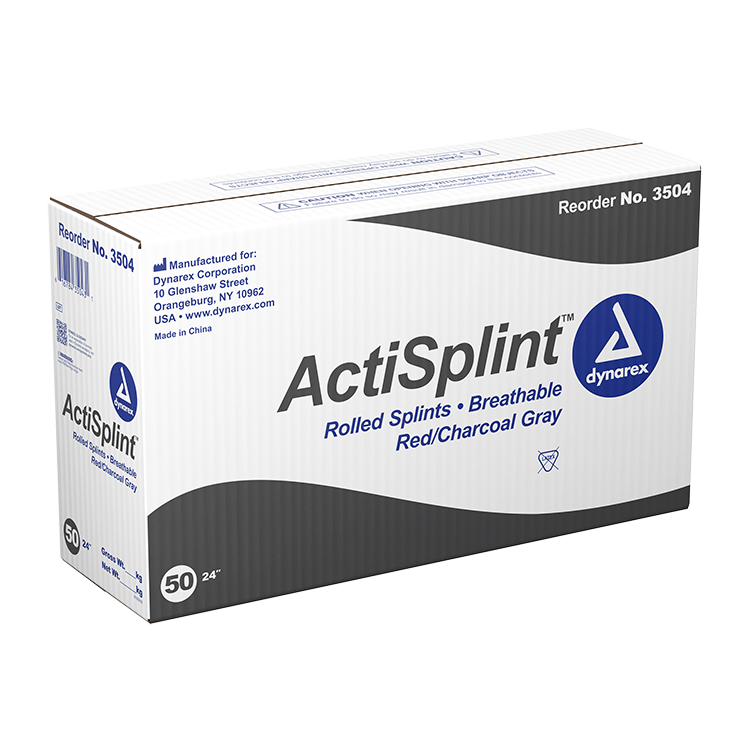 Dynarex ActiSplint - Folded Flat, 24" (50 Count) Dynarex ActiSplint - Folded Flat, 24" (50 Count)