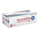 Dynarex SecureStrip Adhesive Wound Closures - Sterile, 50ea/bx, 4bxs/cs (200 Count) Dynarex SecureStrip Adhesive Wound Closures - Sterile, 50ea/bx, 4bxs/cs (200 Count)