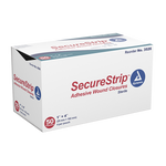 Dynarex SecureStrip Adhesive Wound Closures - Sterile, 50ea/bx, 4bxs/cs (200 Count) Dynarex SecureStrip Adhesive Wound Closures - Sterile, 50ea/bx, 4bxs/cs (200 Count)