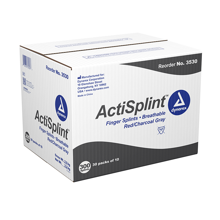 Dynarex ActiSplint Finger Version - 10ea/bx, 30bxs/cs (300 Count) Dynarex ActiSplint Finger Version - 10ea/bx, 30bxs/cs (300 Count)