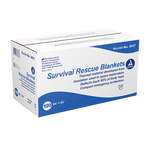 Dynarex Emergency Survival Rescue Blanket, 84" x 52" (120 Count) Dynarex Emergency Survival Rescue Blanket, 84" x 52" (120 Count)