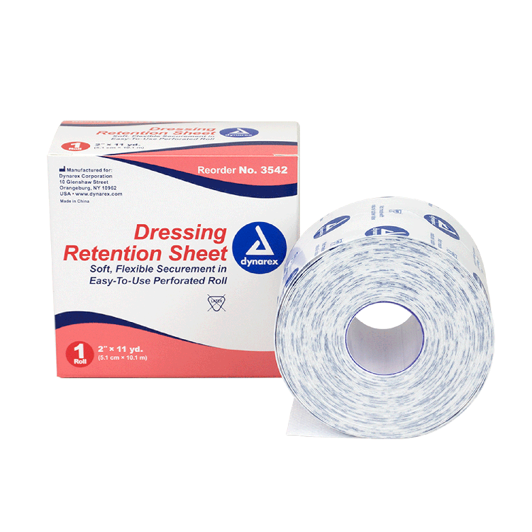 Dynarex Dressing Retention Sheet - Latex Free, 5ea/cs (5 Count) Dynarex Dressing Retention Sheet - Latex Free, 5ea/cs (5 Count)