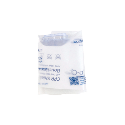 Dynarex CPR Face Shield in Soft Case w/ One-Way Valve, Barrier Filte (100 Count) Dynarex CPR Face Shield in Soft Case w/ One-Way Valve, Barrier Filte (100 Count)