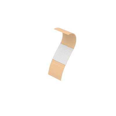 Dynarex Sheer Plastic Adhesive Bandages Sterile, 3/8" x 1.5" - 50ea/bx, 72bxs/cs (3600 Count) Dynarex Sheer Plastic Adhesive Bandages Sterile, 3/8" x 1.5" - 50ea/bx, 72bxs/cs (3600 Count)