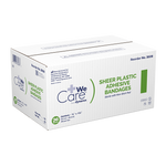 Dynarex Sheer Plastic Adhesive Bandages - Sterile, 3/8" x 1.5" - 100ea/bx, 36bxs/cs (3600) Dynarex Sheer Plastic Adhesive Bandages - Sterile, 3/8" x 1.5" - 100ea/bx, 36bxs/cs (3600)