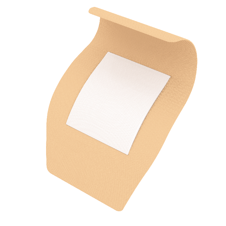 Dynarex Adhesive Fabric Bandages - Sterile, 2" x 4 1/2"- 24ea/bx, 50bxs/cs (1200 Count) Dynarex Adhesive Fabric Bandages - Sterile, 2" x 4 1/2"- 24ea/bx, 50bxs/cs (1200 Count)