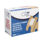 Dynarex Adhesive Fabric Bandages Knuckle - Sterile, 1 1/2" x 3" - 100ea/bx, 24bxs/cs (2400 Count) Dynarex Adhesive Fabric Bandages Knuckle - Sterile, 1 1/2" x 3" - 100ea/bx, 24bxs/cs (2400 Count)