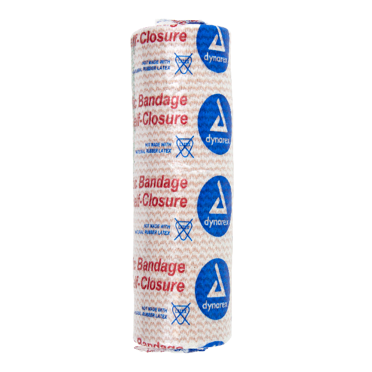 Dynarex Elastic Bandage w/ Self-Closure, 10ea/bx, 5bxs/cs (50 Count) Dynarex Elastic Bandage w/ Self-Closure, 10ea/bx, 5bxs/cs (50 Count)