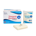 Dynarex Triangular Bandages, 40" x 40" x 56", 12/bx Dynarex Triangular Bandages, 40" x 40" x 56", 12/bx