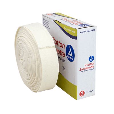 Dynarex Cotton Stockinette, 4 Rolls/cs (4 Count) Dynarex Cotton Stockinette, 4 Rolls/cs (4 Count)