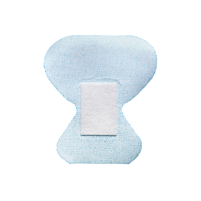 Dynarex Blue Metal Detectable Woven Bandage Fingertip - 25ea/bx, 50bxs/cs (1250 Count) Dynarex Blue Metal Detectable Woven Bandage Fingertip - 25ea/bx, 50bxs/cs (1250 Count)