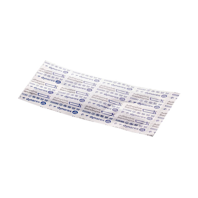 Dynarex Blue Metal Detectable Woven Bandage - Knuckle - 40ea/bx, 50bxs/cs (2000 Count) Dynarex Blue Metal Detectable Woven Bandage - Knuckle - 40ea/bx, 50bxs/cs (2000 Count)