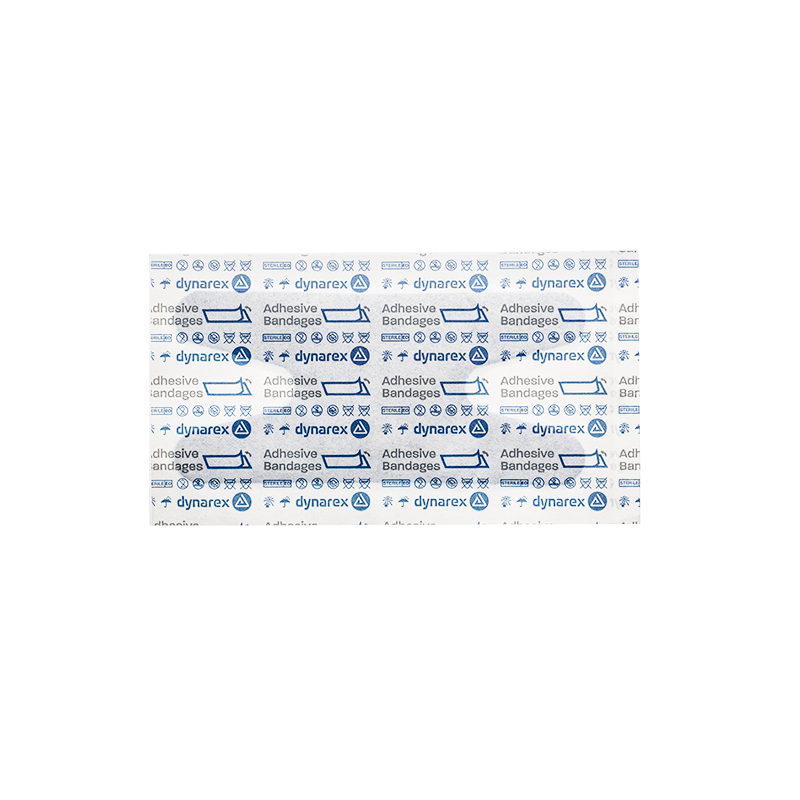 Dynarex Blue Metal Detectable Woven Bandage - Knuckle - 8ea/bx, 50bxs/cs (400 Count) Dynarex Blue Metal Detectable Woven Bandage - Knuckle - 8ea/bx, 50bxs/cs (400 Count)