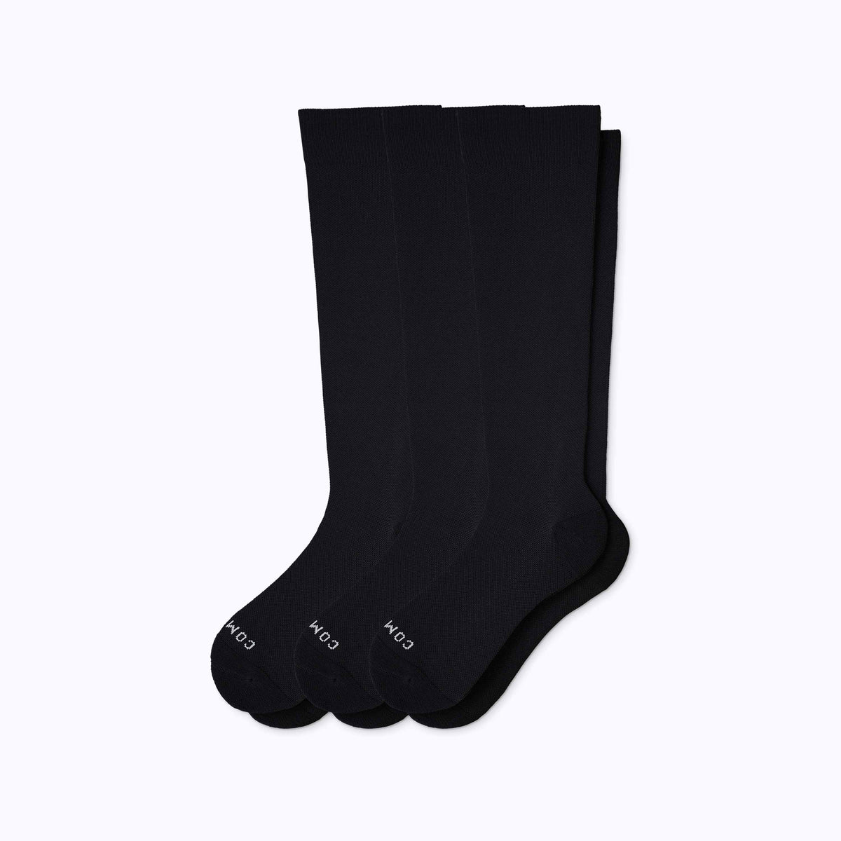 Knee-High Compression Socks - 3 Pack Solid (20-30 mmHg) Knee-High Compression Socks - 3 Pack Solid (20-30 mmHg)