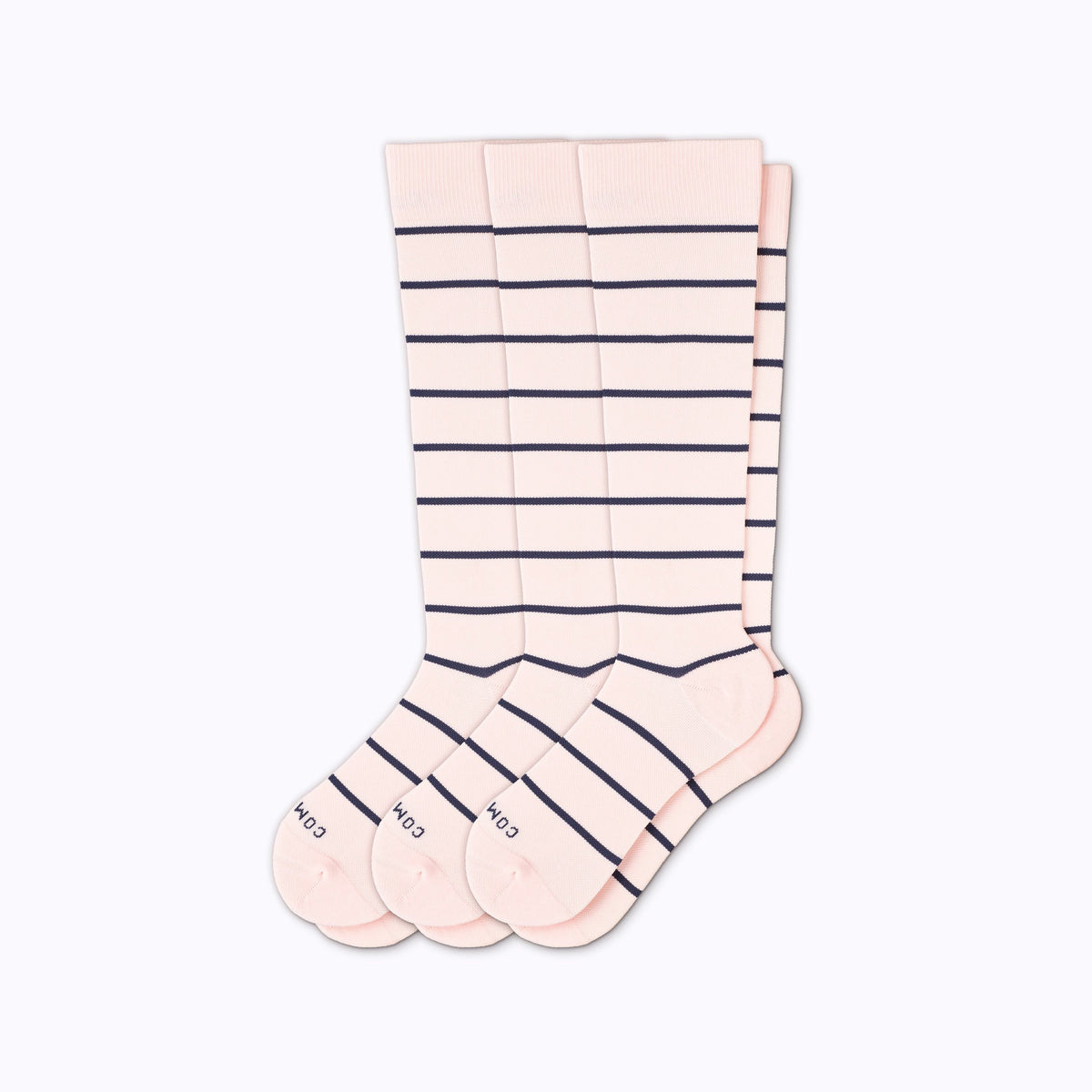 Knee-High Compression Socks - 3 Pack Stripes Knee-High Compression Socks - 3 Pack Stripes