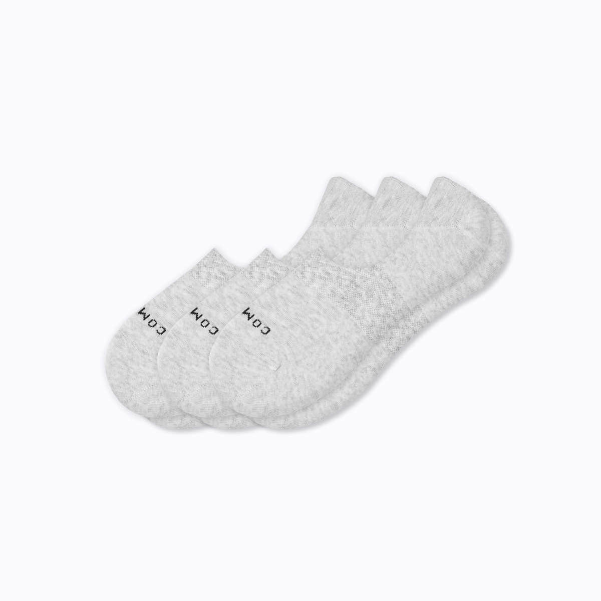 Combed Cotton No Show Socks - 3 Pack Combed Cotton No Show Socks - 3 Pack