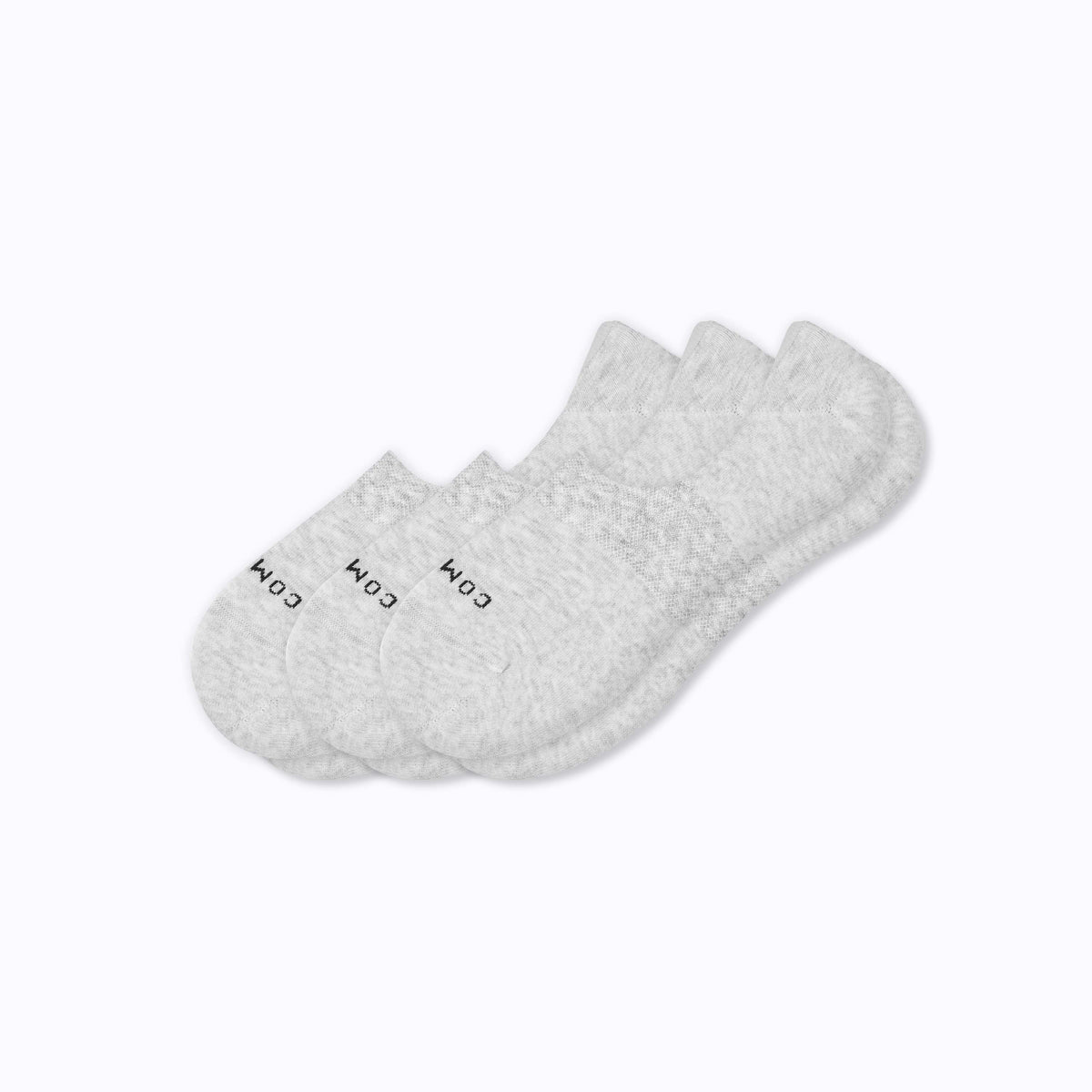 Combed Cotton No Show Socks - 3 Pack Combed Cotton No Show Socks - 3 Pack