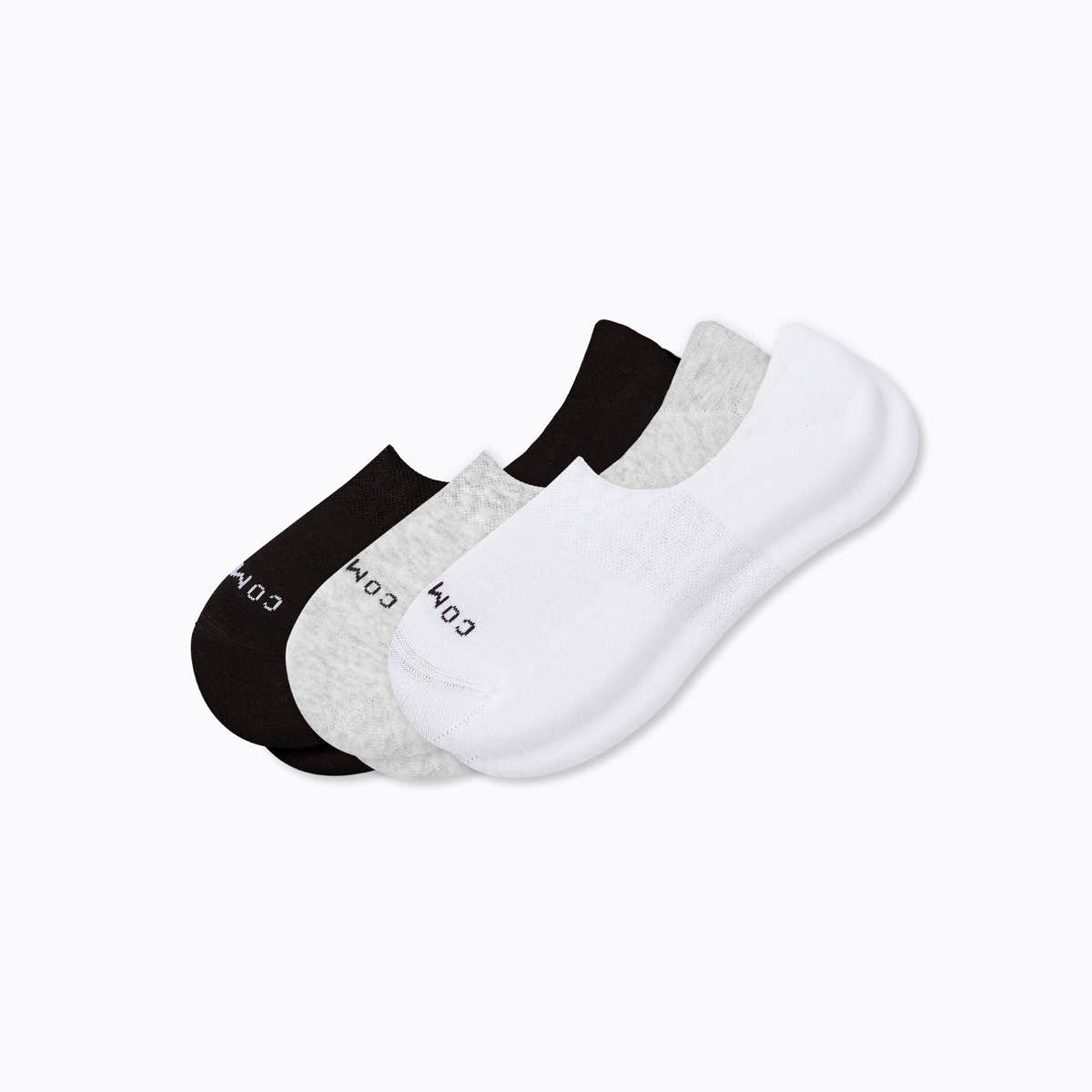 Combed Cotton No Show Socks - 3 Pack Combed Cotton No Show Socks - 3 Pack