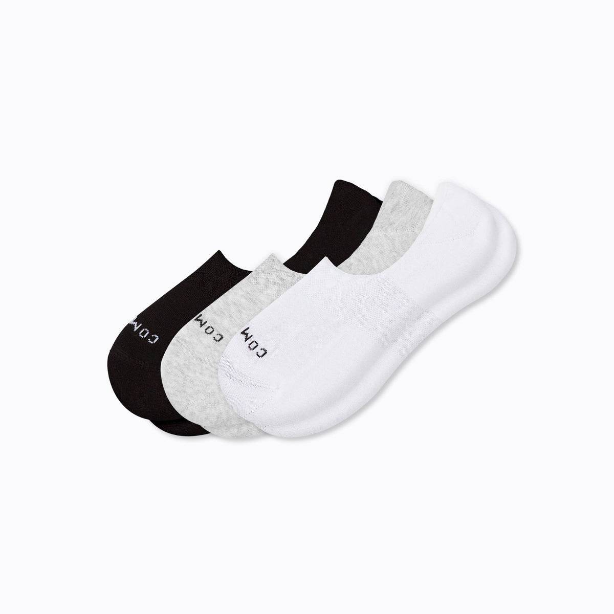 Combed Cotton No Show Socks - 3 Pack Combed Cotton No Show Socks - 3 Pack