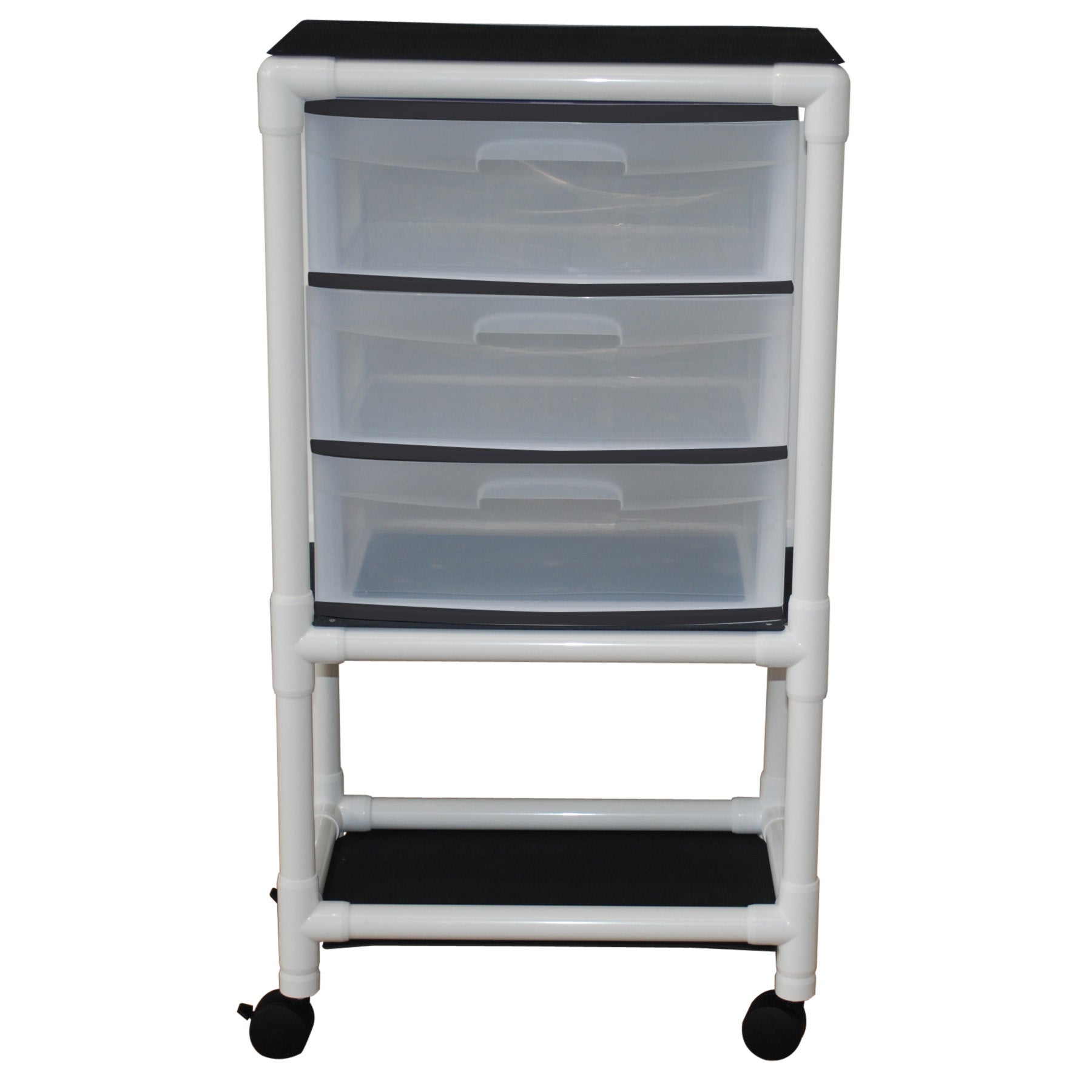 MJM International 3U3D Universal cart with 3 slide out drawers; drawer size: 19.125" W x 14" D x 6.5" H MJM International 3U3D Universal cart with 3 slide out drawers; drawer size: 19.125" W x 14" D x 6.5" H