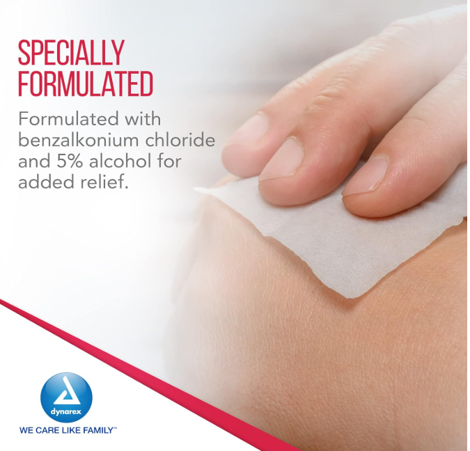 Dynarex Obstetrical Towelettes, 5" x 7", 100ea/bx, 10bxs/case (1000 Count) Dynarex Obstetrical Towelettes, 5" x 7", 100ea/bx, 10bxs/case (1000 Count)