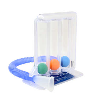 Dynarex Tri-Flow Chamber Incentive Spirometer - 12ea/case (12 Count) Dynarex Tri-Flow Chamber Incentive Spirometer - 12ea/case (12 Count)