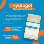 Safe N Simple Simpurity Hydrogel Absorbent Sheet Wound Dressing Safe N Simple Simpurity Hydrogel Absorbent Sheet Wound Dressing