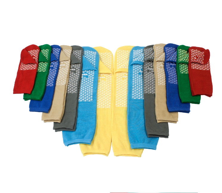 Dynarex Double Sided Slipper Socks - 48pairs/case (48 Count) Dynarex Double Sided Slipper Socks - 48pairs/case (48 Count)