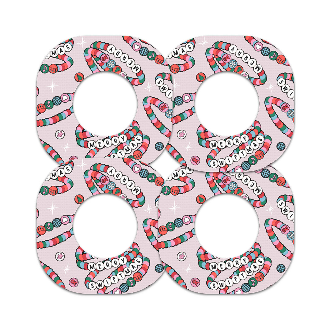 Merry Swiftmas Dexcom G7 and Stelo Patch Tape - Pump Peelz Merry Swiftmas Dexcom G7 and Stelo Patch Tape - Pump Peelz
