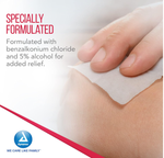 Dynarex BZK Antiseptic Towelettes, 5" x 7", 100ea/bx, 10bxs/case (1000 Count) Dynarex BZK Antiseptic Towelettes, 5" x 7", 100ea/bx, 10bxs/case (1000 Count)