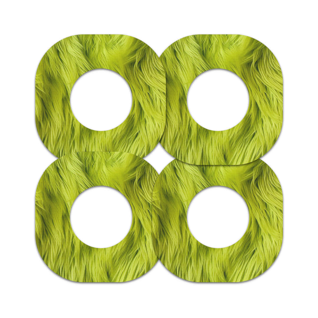 Green Fur Dexcom G7 and Stelo Patch Tape - Pump Peelz Green Fur Dexcom G7 and Stelo Patch Tape - Pump Peelz