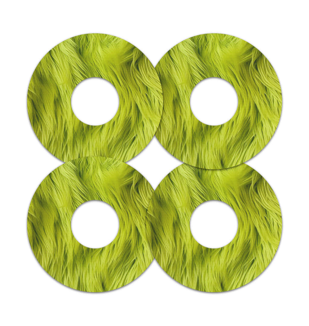Green Fur FreeStyle Libre 3 Plus & Lingo Patch Tape - Pump Peelz Green Fur FreeStyle Libre 3 Plus & Lingo Patch Tape - Pump Peelz