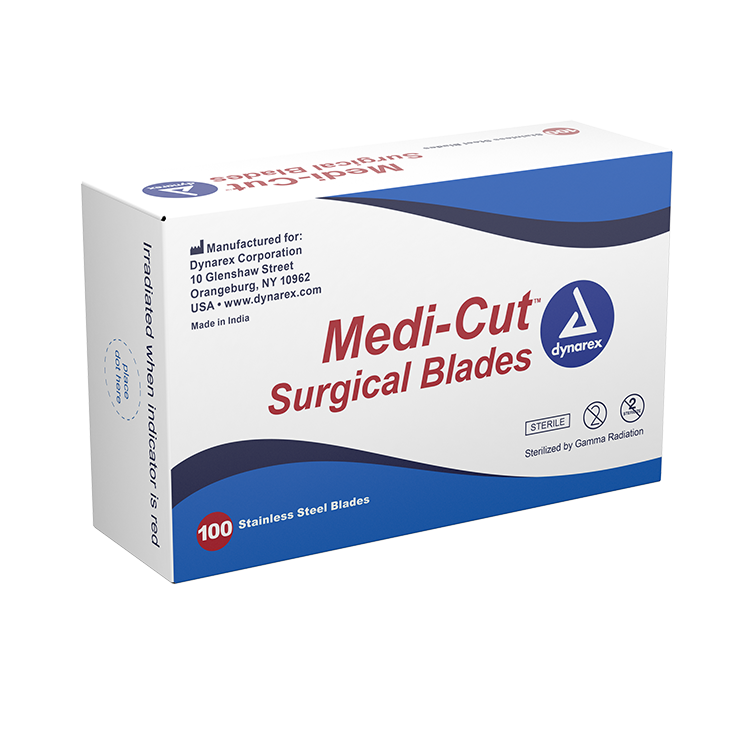 Dynarex Medi-Cut Sterile Blades, 100ea/bx (100 Count) Dynarex Medi-Cut Sterile Blades, 100ea/bx (100 Count)