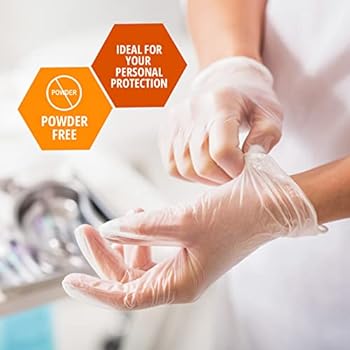 Vinyl Powder Free Gloves - 1000 Gloves Vinyl Powder Free Gloves - 1000 Gloves