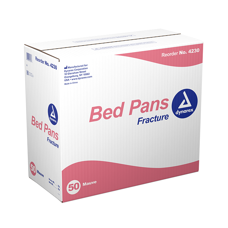 Dynarex Bed Pan - Fracture (50 Count) Dynarex Bed Pan - Fracture (50 Count)
