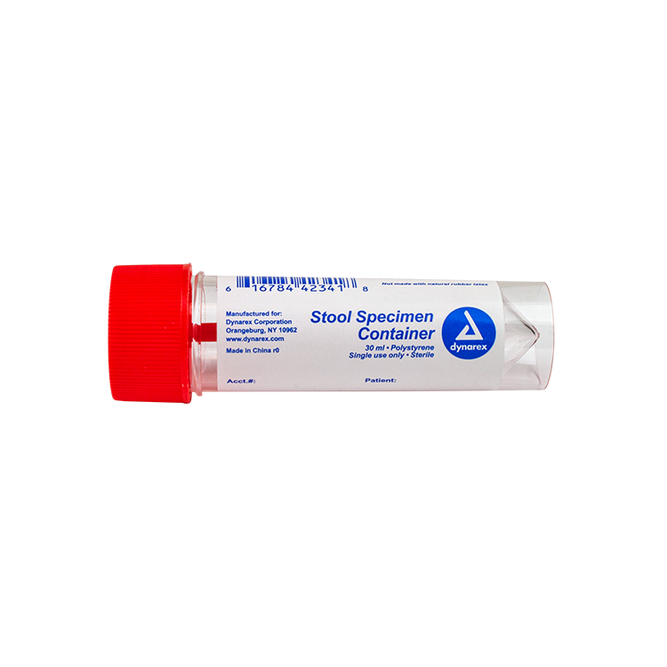 Dynarex Stool Specimen Container - Sterile, Individually Wrapped (100 Count) Dynarex Stool Specimen Container - Sterile, Individually Wrapped (100 Count)