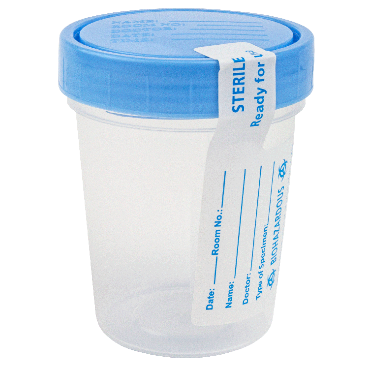 Dynarex Specimen Containers, 4 oz. Sterile (100 Count) Dynarex Specimen Containers, 4 oz. Sterile (100 Count)