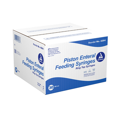 Dynarex Enteral Feeding Piston Syringes (30 Count) Dynarex Enteral Feeding Piston Syringes (30 Count)