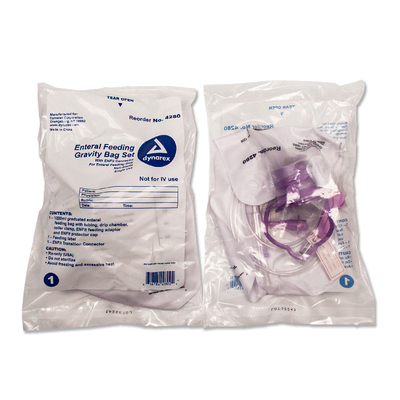 Dynarex Enteral Delivery Gravity Bag Set - w/ ENFit Connector (30 Count) Dynarex Enteral Delivery Gravity Bag Set - w/ ENFit Connector (30 Count)