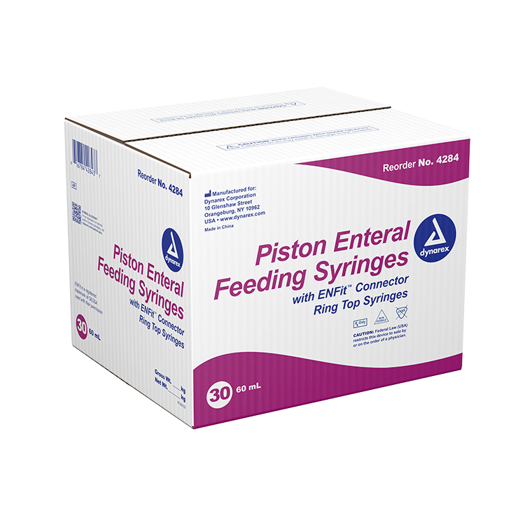 Dynarex Enteral Feeding Piston Syringes (30 Count) Dynarex Enteral Feeding Piston Syringes (30 Count)