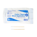 Dynarex Cotton Tipped Wood Applicators - Non-Sterile, in Pouch (10000 Count) Dynarex Cotton Tipped Wood Applicators - Non-Sterile, in Pouch (10000 Count)