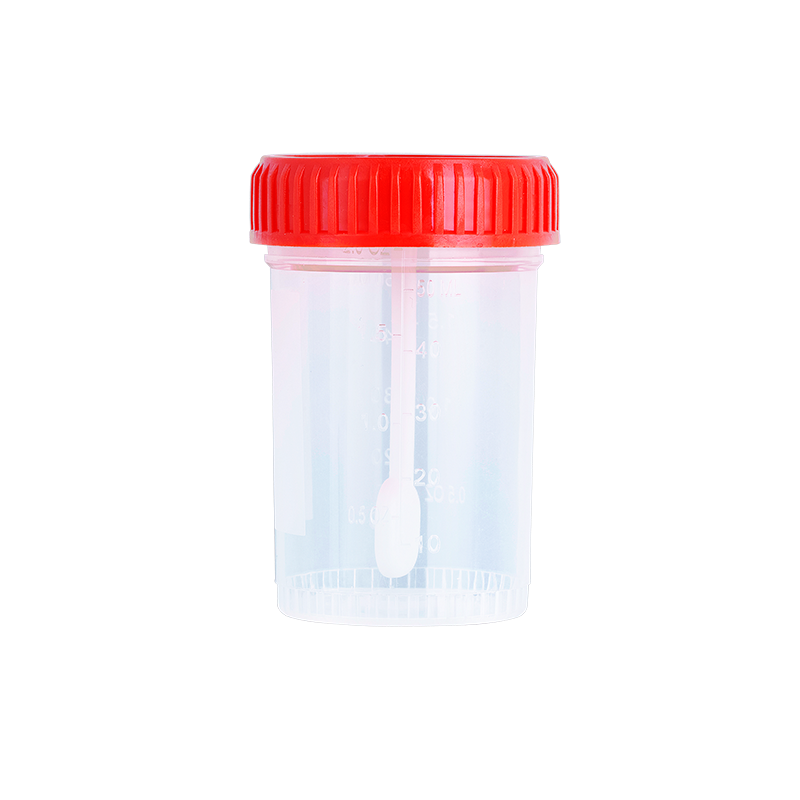 Dynarex Stool Specimen Container with Spoon, 60mL (400 Count) Dynarex Stool Specimen Container with Spoon, 60mL (400 Count)