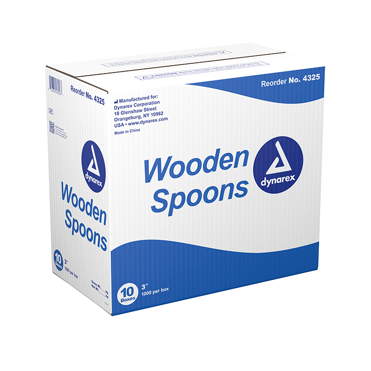 Dynarex Wooden Spoons (10000 Count) Dynarex Wooden Spoons (10000 Count)