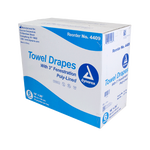 Dynarex Disposable Towel Drapes Sterile - 50ea/bx, 6bxs/cs (300 Count) Dynarex Disposable Towel Drapes Sterile - 50ea/bx, 6bxs/cs (300 Count)