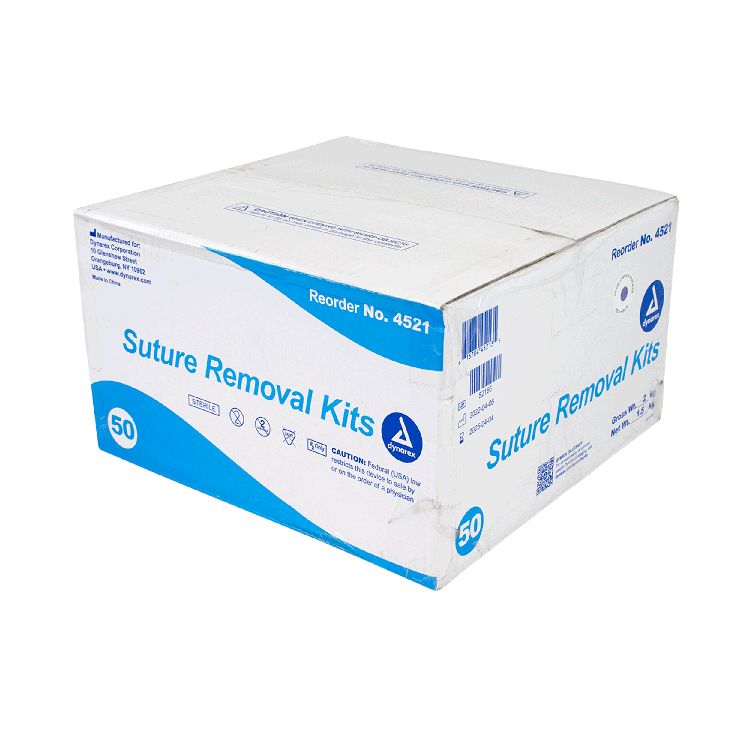Dynarex Suture Removal Kit - Sterile (50 Count) Dynarex Suture Removal Kit - Sterile (50 Count)