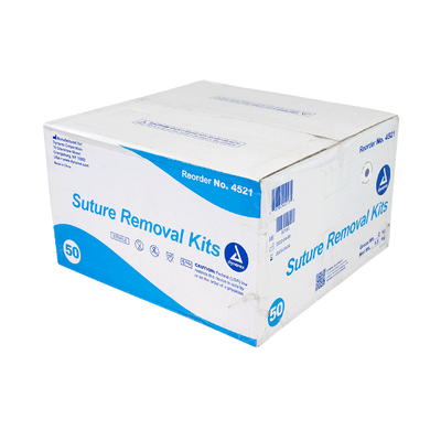 Dynarex Suture Removal Kit - Sterile (50 Count) Dynarex Suture Removal Kit - Sterile (50 Count)